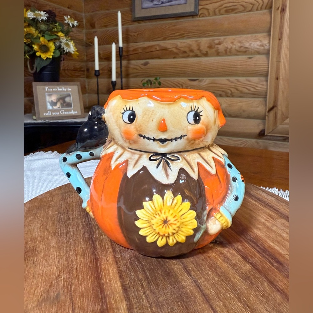 Johanna Parker Fall SCARECROW Mug